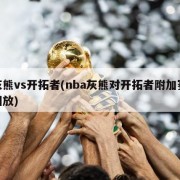 灰熊vs开拓者(nba灰熊对开拓者附加赛回放)