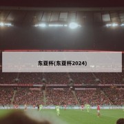 东亚杯(东亚杯2024)