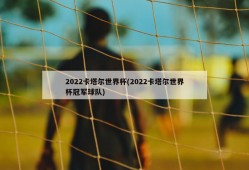 2022卡塔尔世界杯(2022卡塔尔世界杯冠军球队)