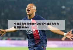 中国宣布申办世界杯2034(中国宣布申办世界杯2024)